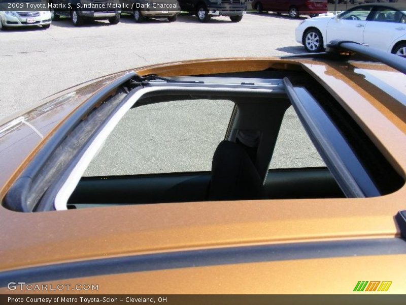 Sundance Metallic / Dark Charcoal 2009 Toyota Matrix S