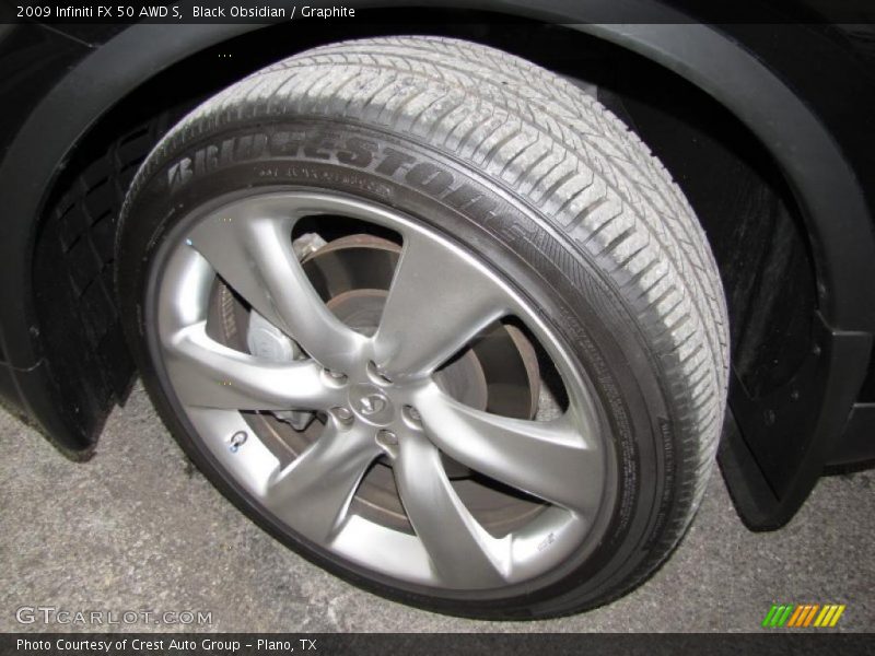 Black Obsidian / Graphite 2009 Infiniti FX 50 AWD S