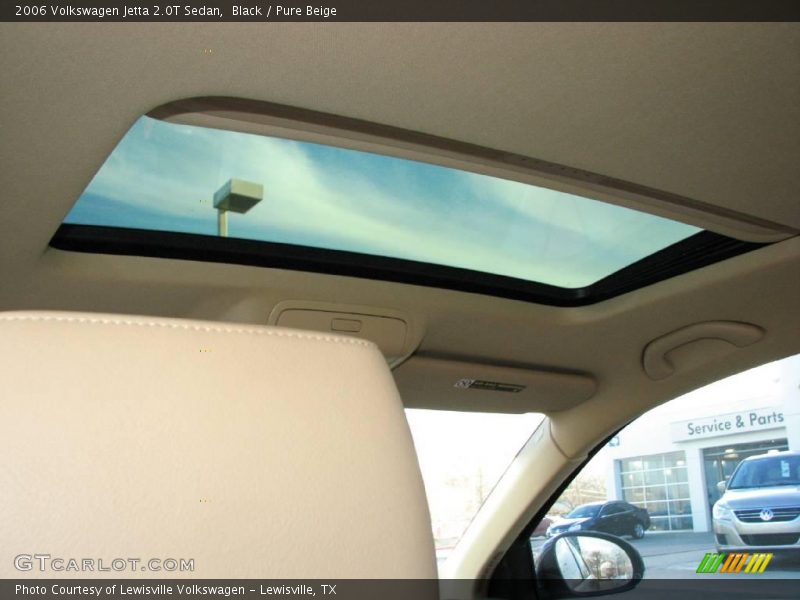 Black / Pure Beige 2006 Volkswagen Jetta 2.0T Sedan