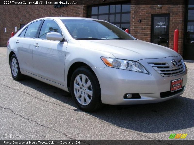 Titanium Metallic / Ash 2007 Toyota Camry XLE V6