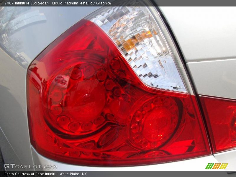 Liquid Platinum Metallic / Graphite 2007 Infiniti M 35x Sedan