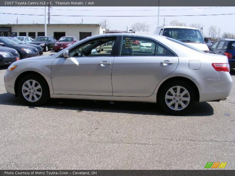 Titanium Metallic / Ash 2007 Toyota Camry XLE V6