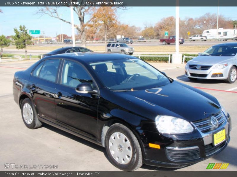 Black / Anthracite Black 2006 Volkswagen Jetta Value Edition Sedan