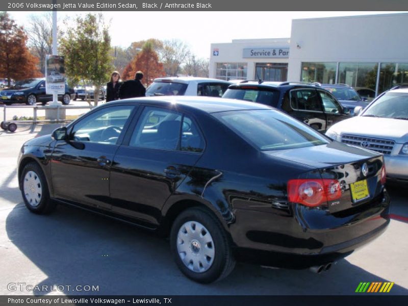 Black / Anthracite Black 2006 Volkswagen Jetta Value Edition Sedan