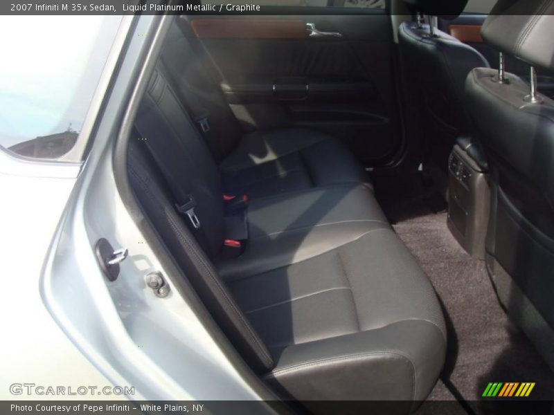 Liquid Platinum Metallic / Graphite 2007 Infiniti M 35x Sedan
