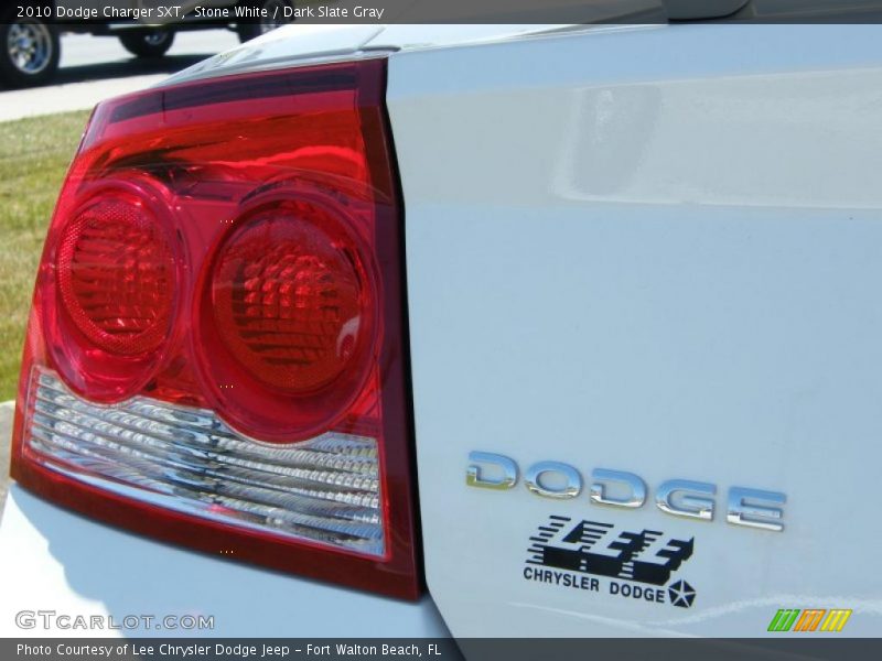 Stone White / Dark Slate Gray 2010 Dodge Charger SXT