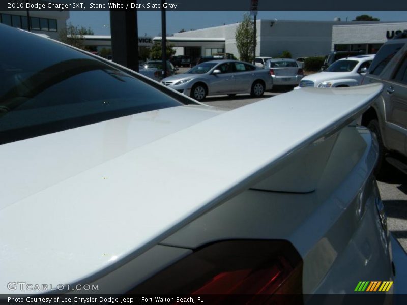 Stone White / Dark Slate Gray 2010 Dodge Charger SXT