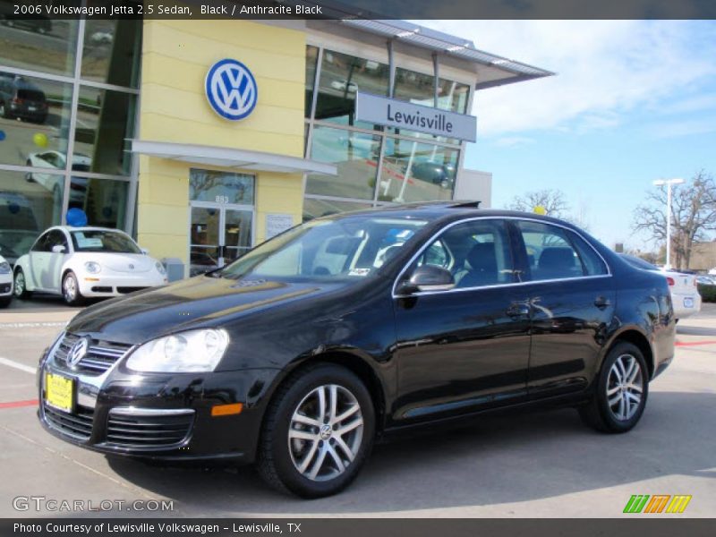 Black / Anthracite Black 2006 Volkswagen Jetta 2.5 Sedan