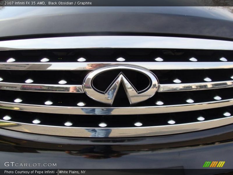 Black Obsidian / Graphite 2007 Infiniti FX 35 AWD