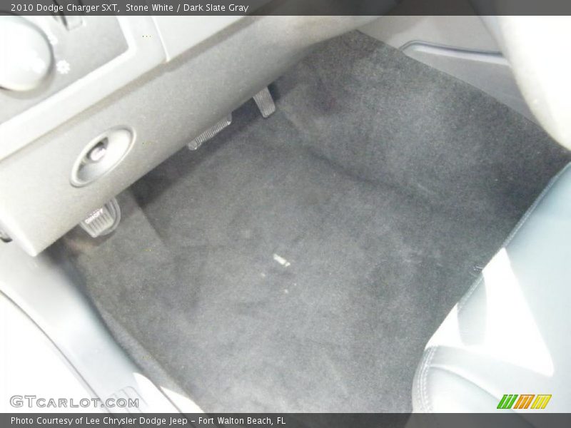 Stone White / Dark Slate Gray 2010 Dodge Charger SXT
