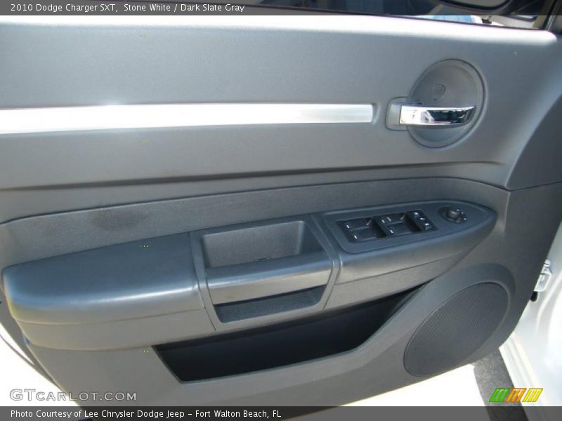 Stone White / Dark Slate Gray 2010 Dodge Charger SXT