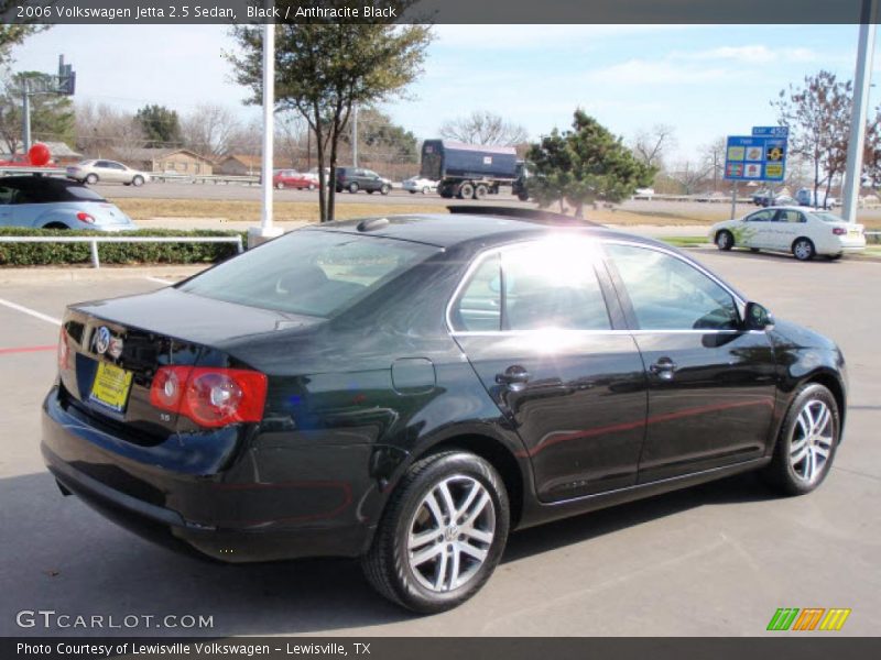 Black / Anthracite Black 2006 Volkswagen Jetta 2.5 Sedan
