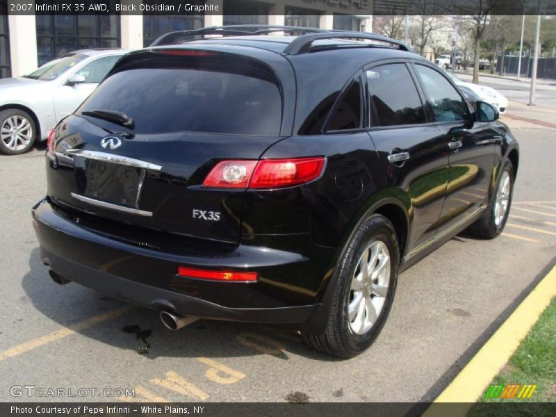 Black Obsidian / Graphite 2007 Infiniti FX 35 AWD