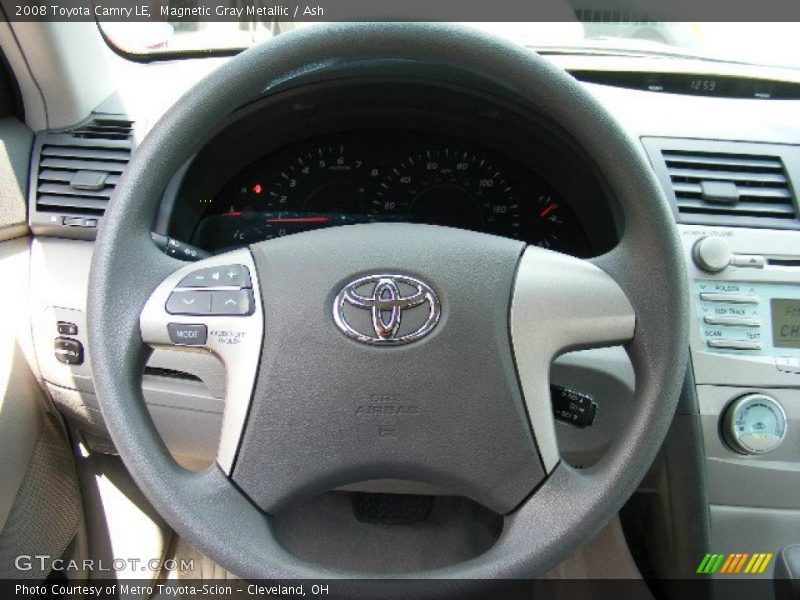 Magnetic Gray Metallic / Ash 2008 Toyota Camry LE