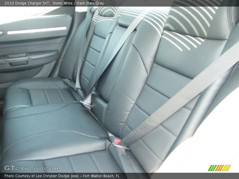Stone White / Dark Slate Gray 2010 Dodge Charger SXT