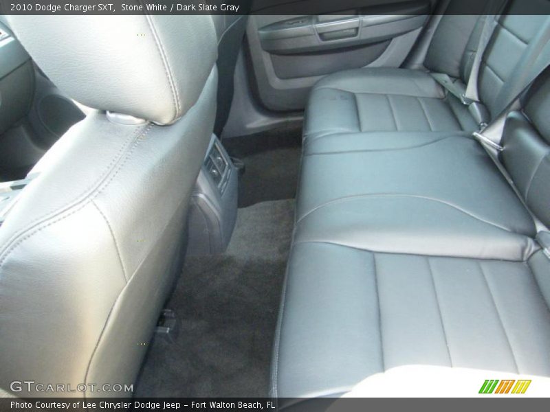 Stone White / Dark Slate Gray 2010 Dodge Charger SXT