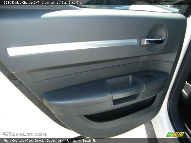 Stone White / Dark Slate Gray 2010 Dodge Charger SXT