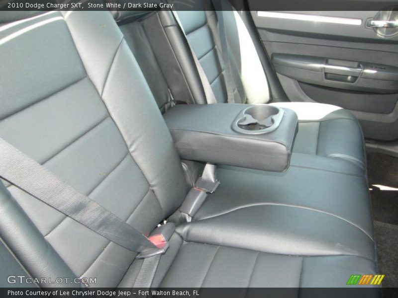 Stone White / Dark Slate Gray 2010 Dodge Charger SXT