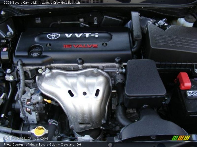 Magnetic Gray Metallic / Ash 2008 Toyota Camry LE