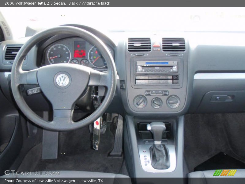 Black / Anthracite Black 2006 Volkswagen Jetta 2.5 Sedan