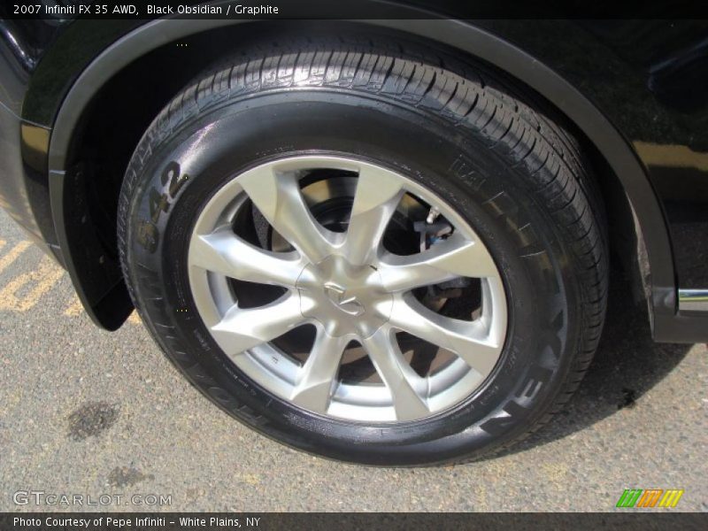 Black Obsidian / Graphite 2007 Infiniti FX 35 AWD