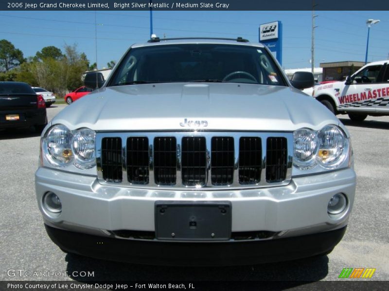 Bright Silver Metallic / Medium Slate Gray 2006 Jeep Grand Cherokee Limited