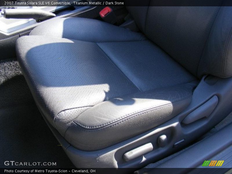 Titanium Metallic / Dark Stone 2007 Toyota Solara SLE V6 Convertible
