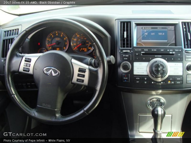 Black Obsidian / Graphite 2007 Infiniti FX 35 AWD