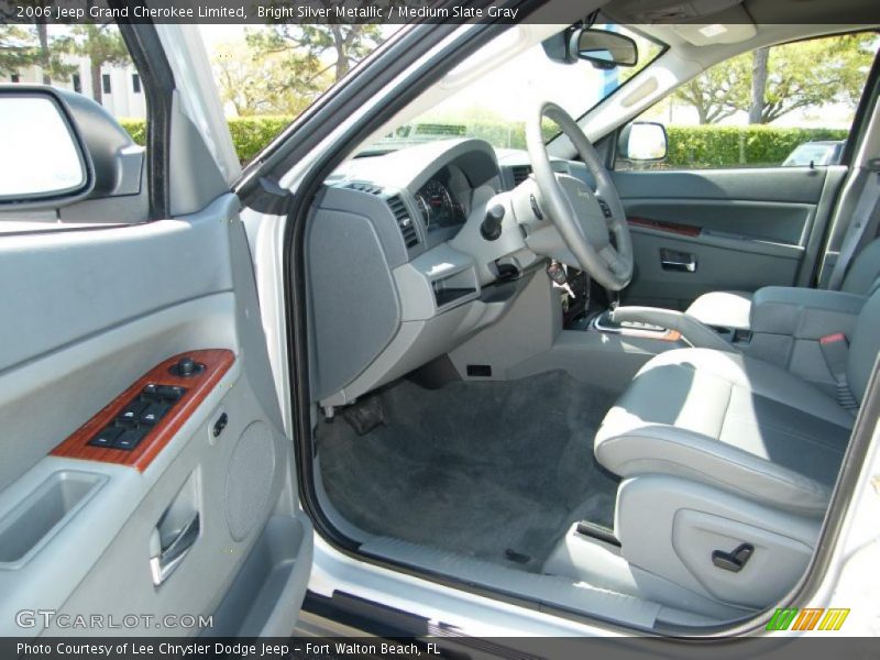Bright Silver Metallic / Medium Slate Gray 2006 Jeep Grand Cherokee Limited