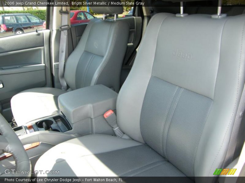 Bright Silver Metallic / Medium Slate Gray 2006 Jeep Grand Cherokee Limited