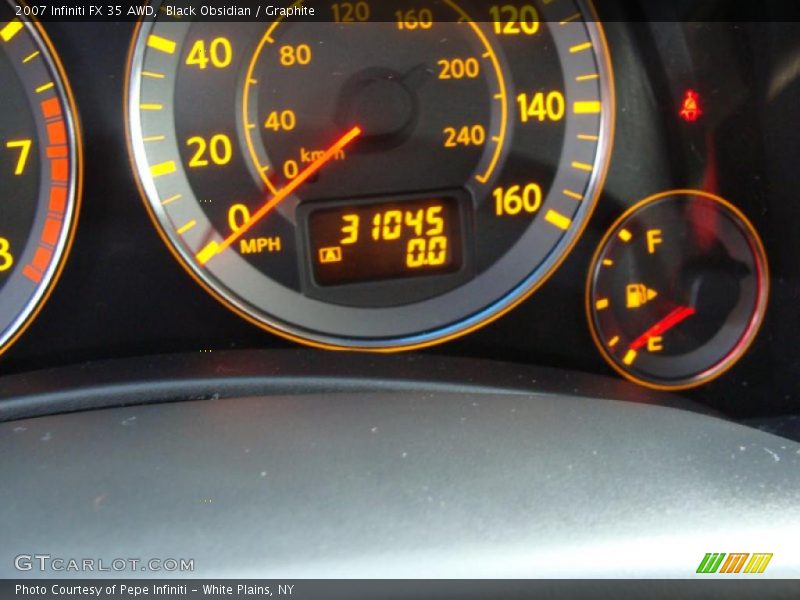Black Obsidian / Graphite 2007 Infiniti FX 35 AWD