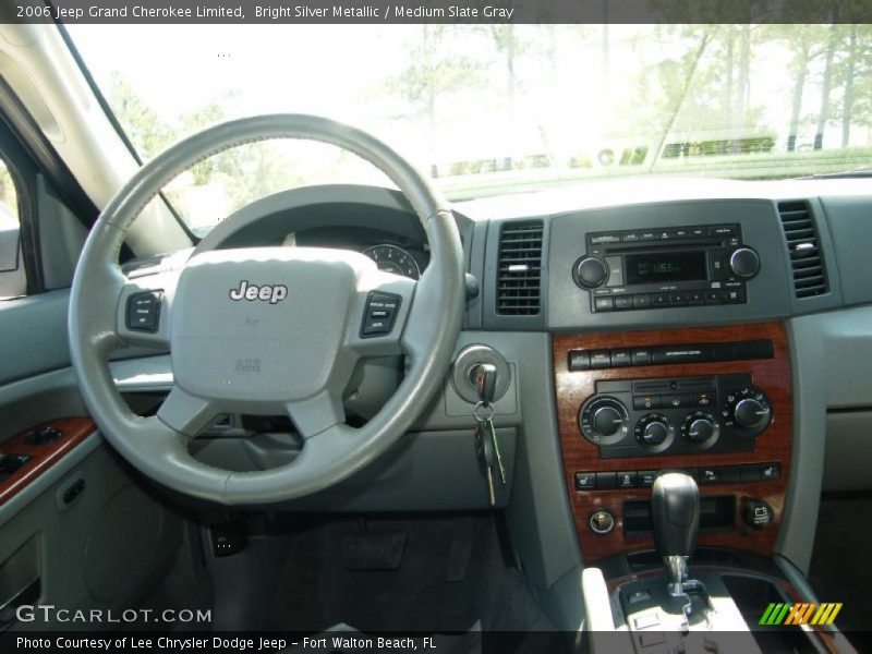 Bright Silver Metallic / Medium Slate Gray 2006 Jeep Grand Cherokee Limited