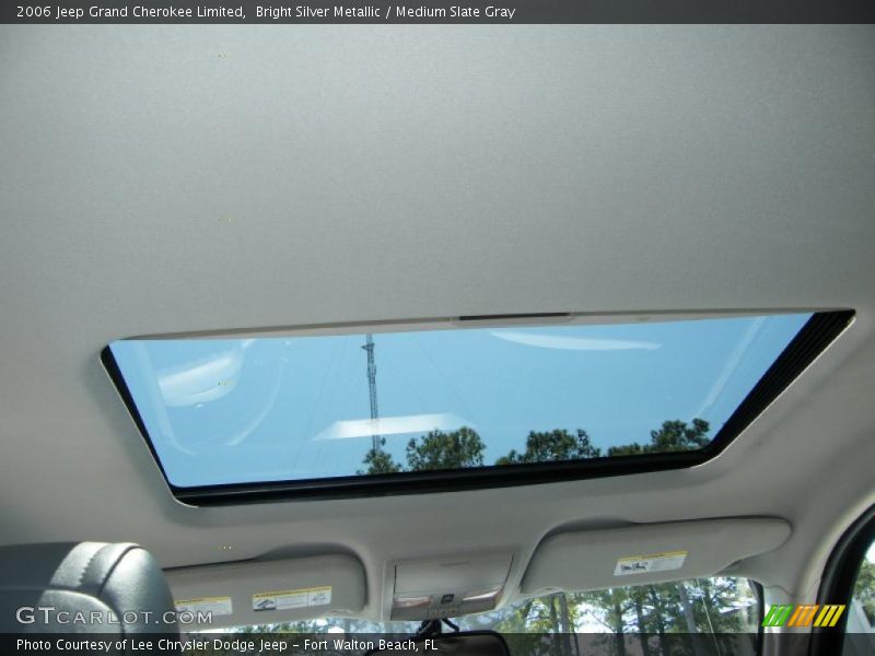 Bright Silver Metallic / Medium Slate Gray 2006 Jeep Grand Cherokee Limited