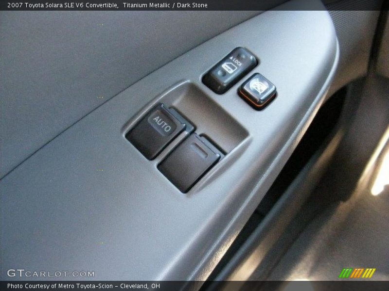 Titanium Metallic / Dark Stone 2007 Toyota Solara SLE V6 Convertible