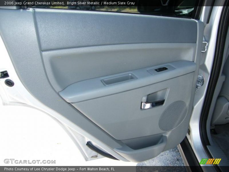 Bright Silver Metallic / Medium Slate Gray 2006 Jeep Grand Cherokee Limited