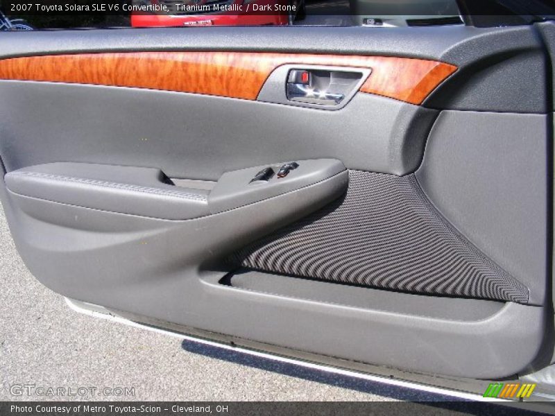 Titanium Metallic / Dark Stone 2007 Toyota Solara SLE V6 Convertible