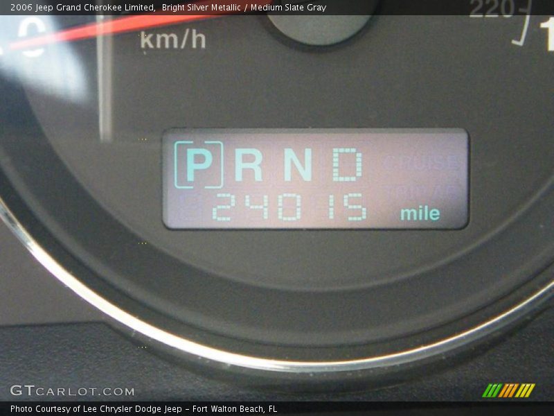 Bright Silver Metallic / Medium Slate Gray 2006 Jeep Grand Cherokee Limited