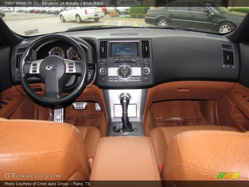 Beryllium 16 Metallic / Brick/Black 2007 Infiniti FX 35