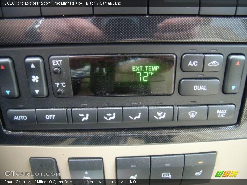 Black / Camel/Sand 2010 Ford Explorer Sport Trac Limited 4x4