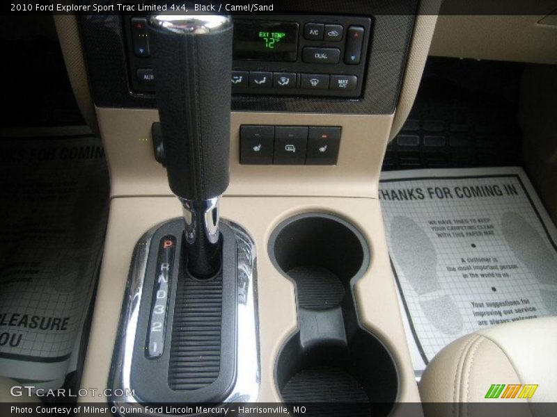 Black / Camel/Sand 2010 Ford Explorer Sport Trac Limited 4x4