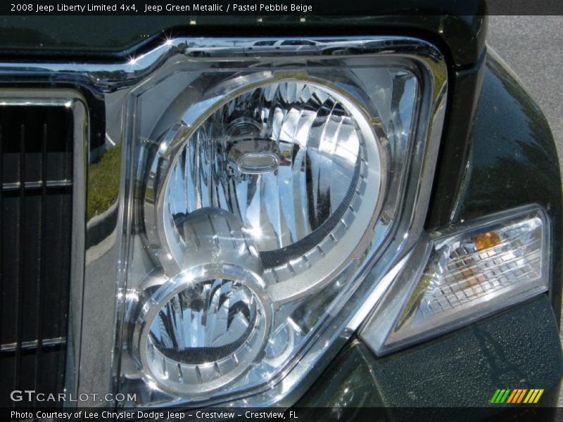 Jeep Green Metallic / Pastel Pebble Beige 2008 Jeep Liberty Limited 4x4