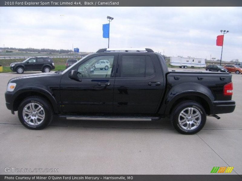 Black / Camel/Sand 2010 Ford Explorer Sport Trac Limited 4x4