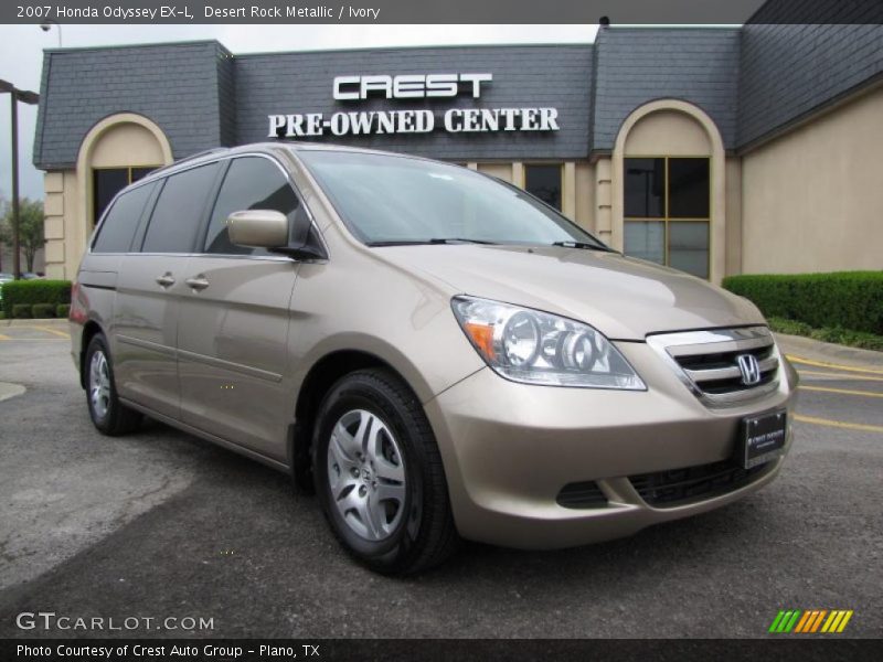 Desert Rock Metallic / Ivory 2007 Honda Odyssey EX-L