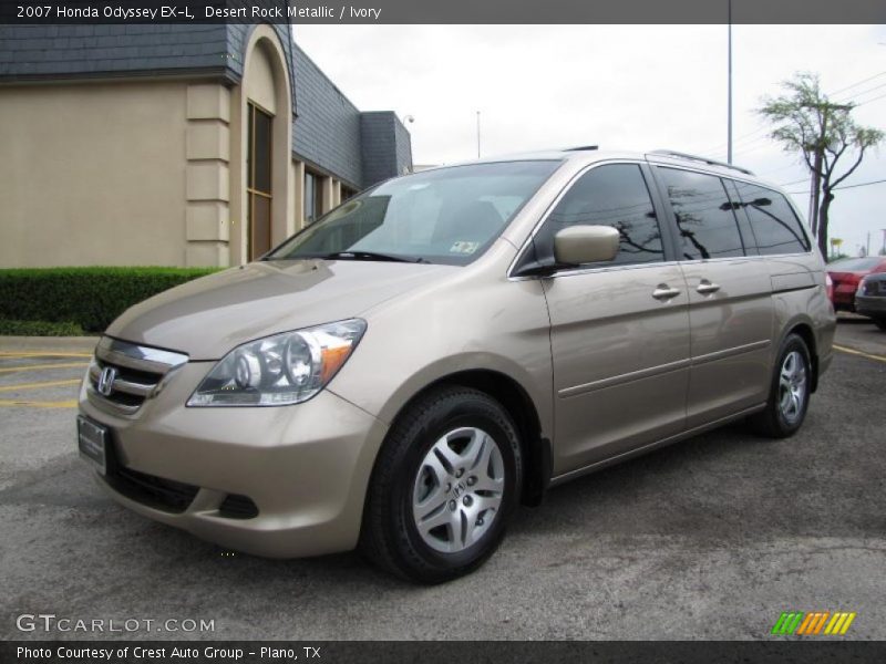 Desert Rock Metallic / Ivory 2007 Honda Odyssey EX-L
