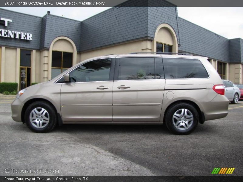 Desert Rock Metallic / Ivory 2007 Honda Odyssey EX-L