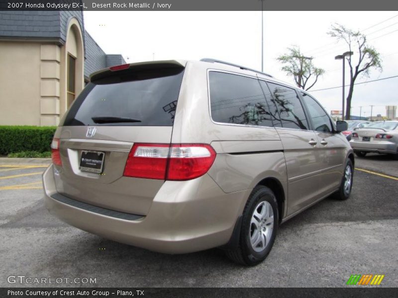 Desert Rock Metallic / Ivory 2007 Honda Odyssey EX-L