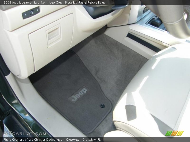 Jeep Green Metallic / Pastel Pebble Beige 2008 Jeep Liberty Limited 4x4
