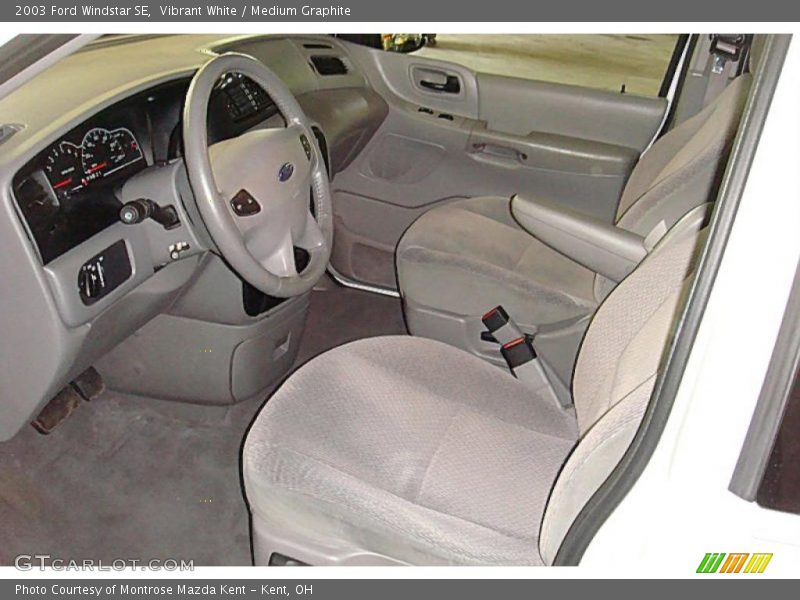 Vibrant White / Medium Graphite 2003 Ford Windstar SE
