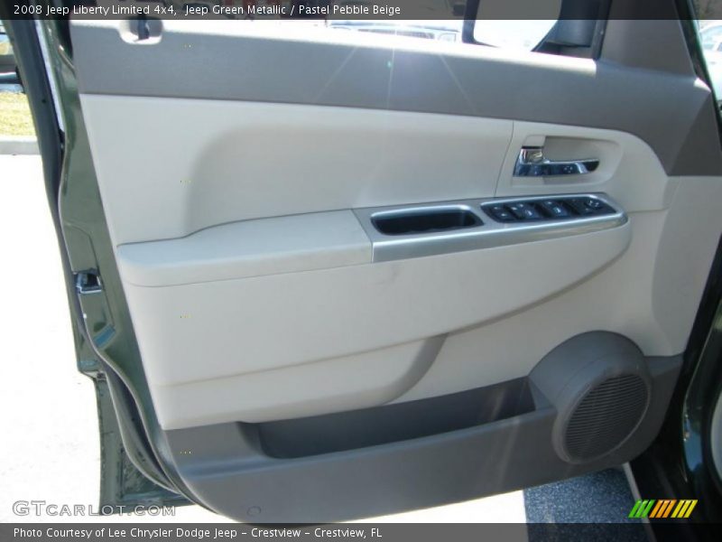 Jeep Green Metallic / Pastel Pebble Beige 2008 Jeep Liberty Limited 4x4