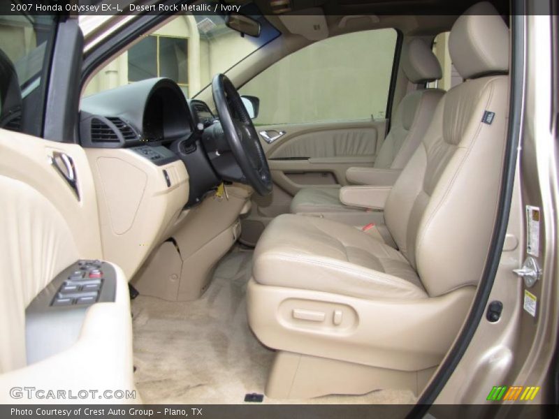 Desert Rock Metallic / Ivory 2007 Honda Odyssey EX-L